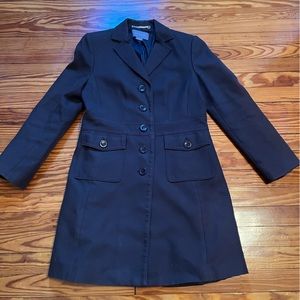 Ann Taylor Thigh Length Suit Coat